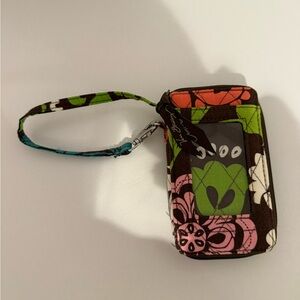 Vera Bradley Multicolor Floral Wristlet